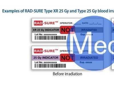 Rad-Sure血液辐照标签，Rad-Sure辐照指示胶片图2