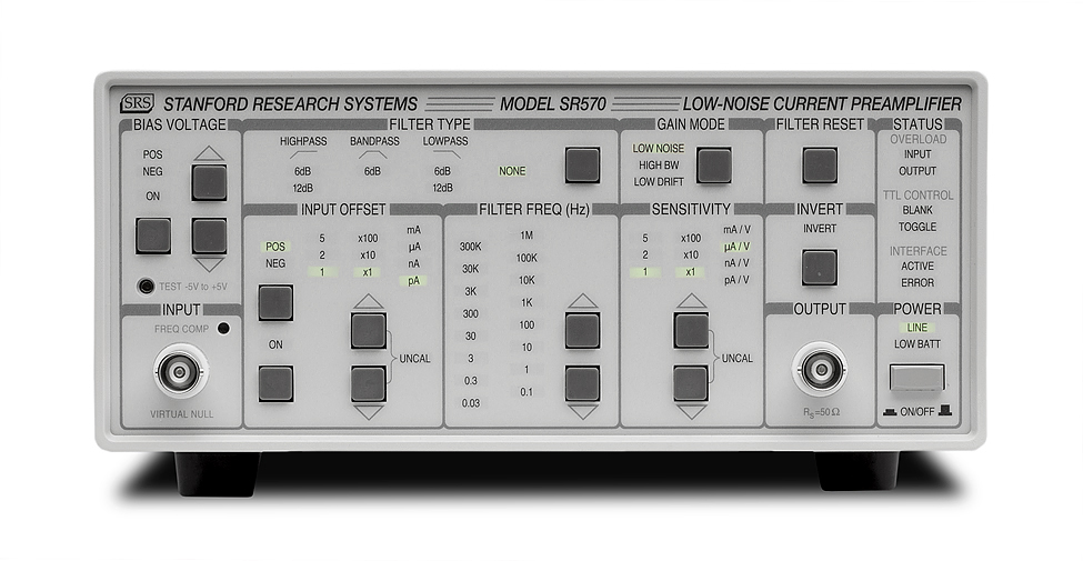 SR570低噪声电流放大器,SR570电流前置放大器