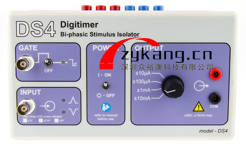 Digitimer DS4双相电流刺激器，Digitimer DS4电流刺激器