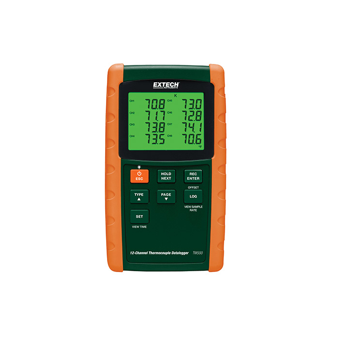 Extech TM500热电偶温度记录器,TM500温度记录器