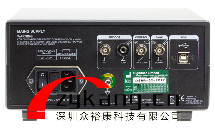 Digitimer DS8R双相恒流刺激器，DS8R恒流刺激器