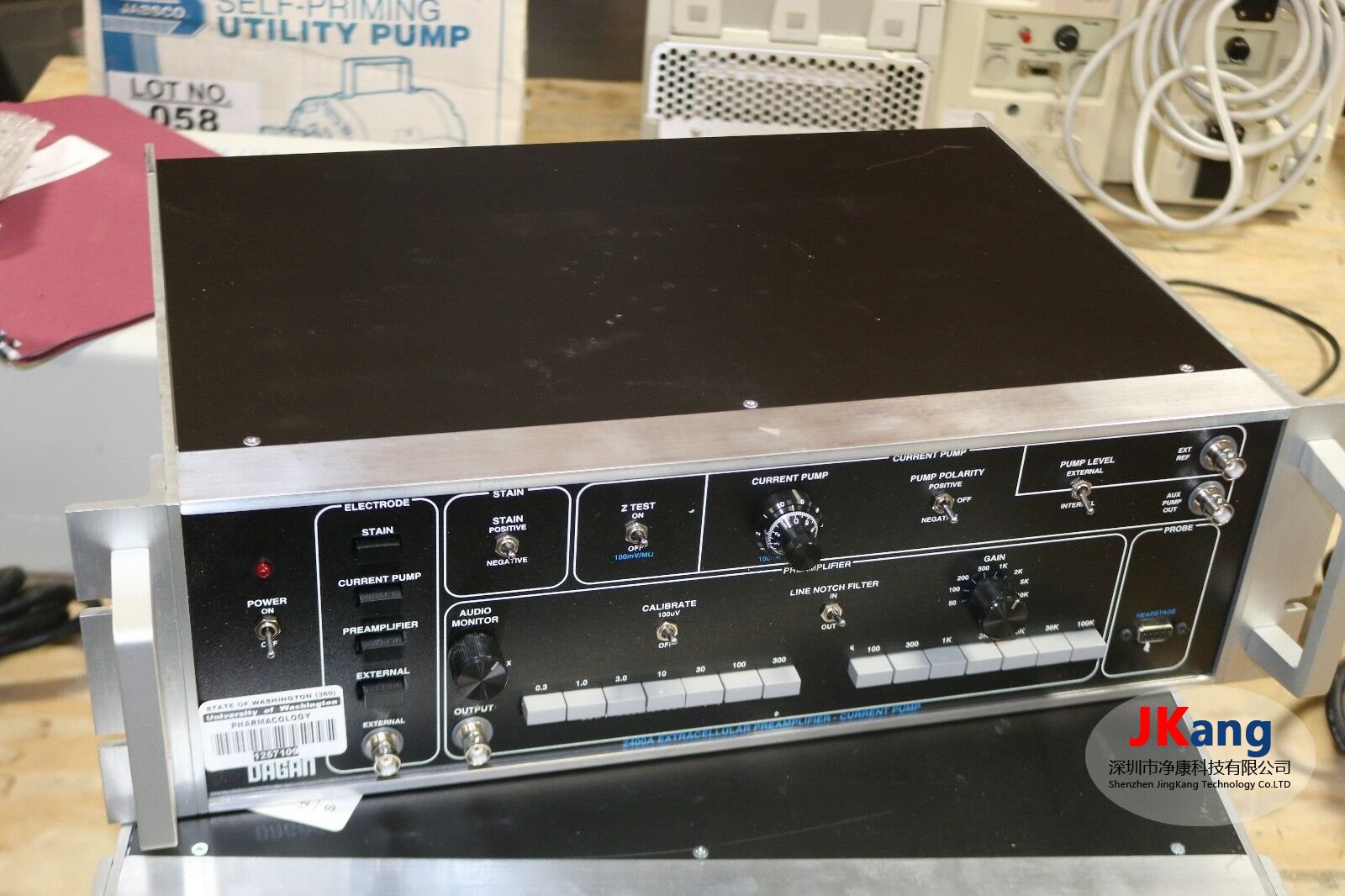 Dagan 2400A细胞外前置放大器,Dagan前置放大器2400A,2400A低噪声前置放大器