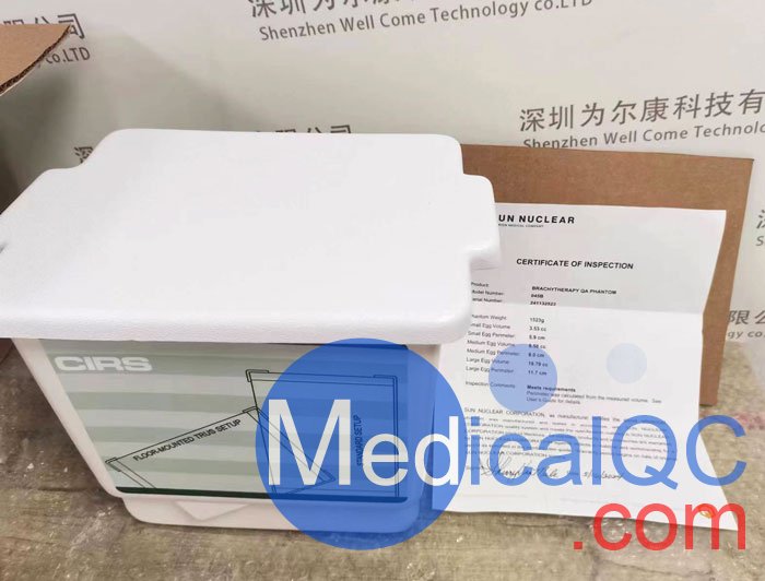 Cirs045B近距离放射治疗QA体模,Cirs045B质控模体实物拍摄图