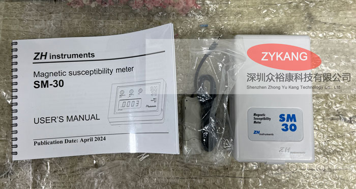 ZHinstruments SM 30磁化率仪，SM30岩石磁化率仪实拍图
