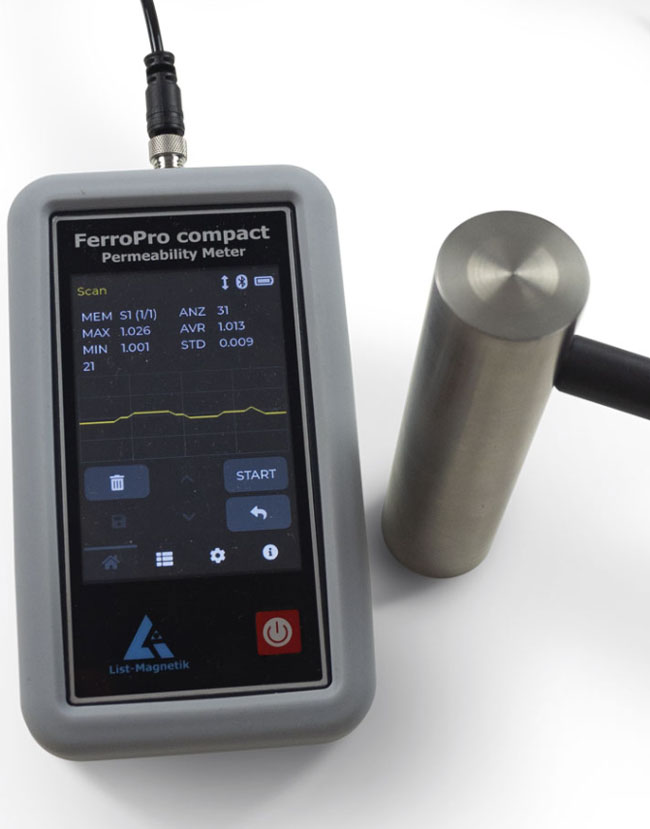 FerroPro compact磁导率仪，FerroPro compact磁导率计