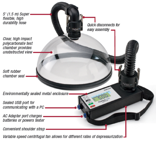 DeFelsko PosiTest空气泄漏测试仪,PosiTest AIR渗漏测试仪