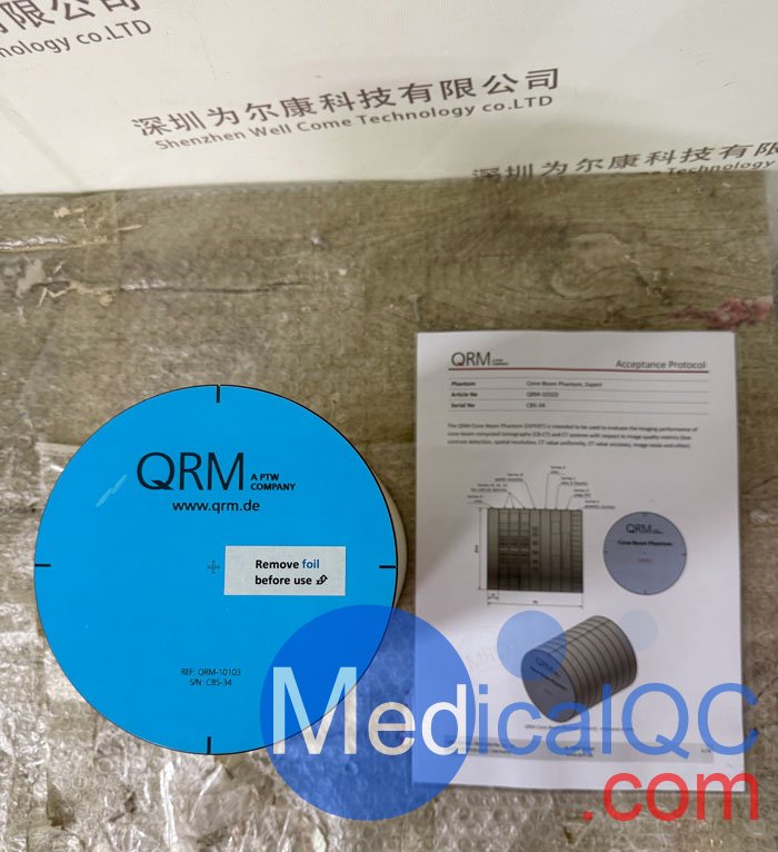 QRM-Co<i></i>neBeam CBCT模体,QRM-ConeBeam锥形束CT模体实物图