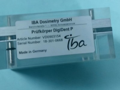 Digident数字牙科摄影X光机验收试验测试模体图6